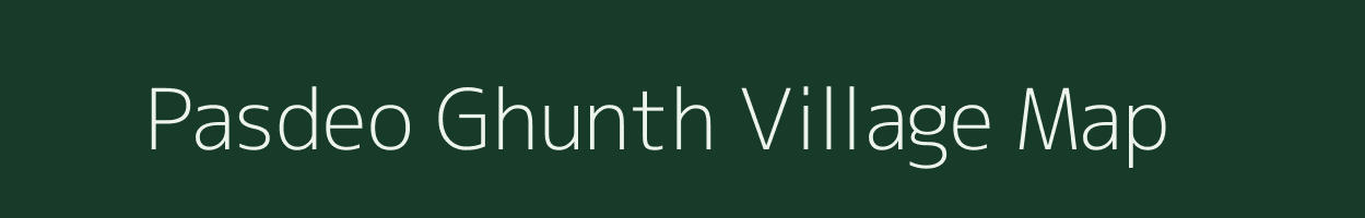 Pasdeo Ghunth village map in Uttarakhand