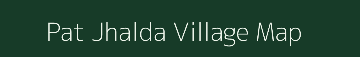 Pat Jhalda village map in West Bengal