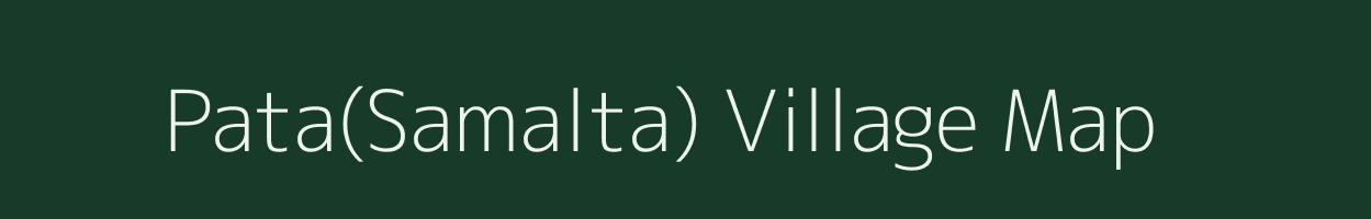 Pata(Samalta) village map in Uttarakhand