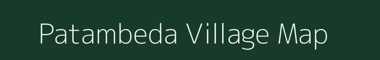 Patambeda village map in Odisha