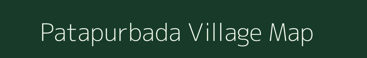 Patapurbada village map in Odisha