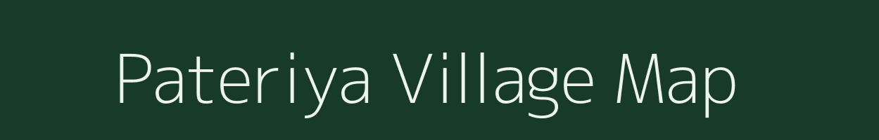 Pateriya village map in Madhya Pradesh