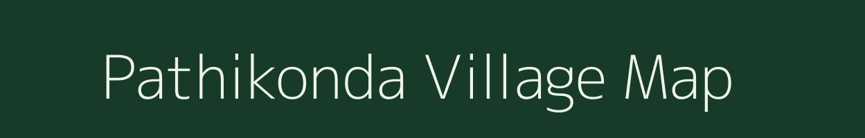 Pathikonda village map in Andhra Pradesh