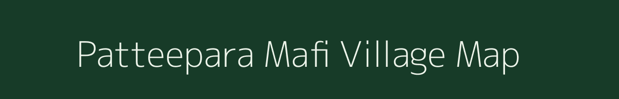 Patteepara Mafi village map in Uttar Pradesh