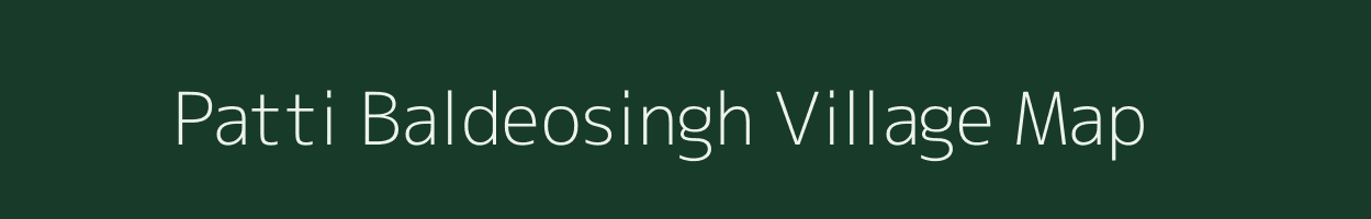 Patti Baldeosingh village map in Madhya Pradesh
