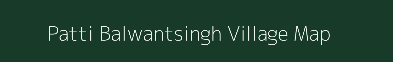 Patti Balwantsingh village map in Madhya Pradesh