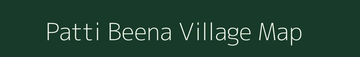 Patti Beena village map in Rajasthan