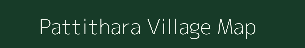 Pattithara village map in Kerala