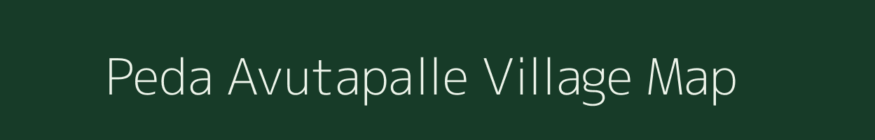 Peda Avutapalle village map in Andhra Pradesh