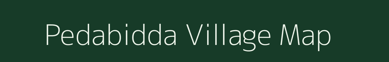 Pedabidda village map in Andhra Pradesh