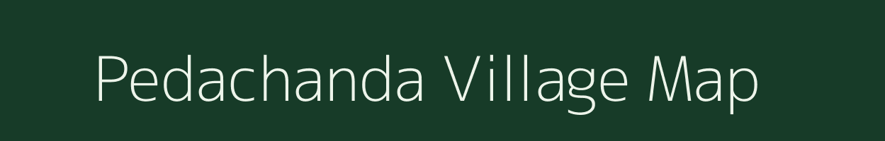 Pedachanda village map in Chhattisgarh