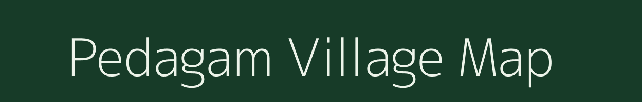 Pedagam village map in Tamil Nadu