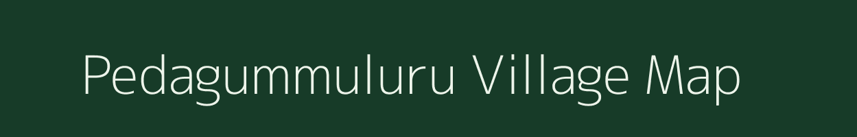 Pedagummuluru village map in Andhra Pradesh
