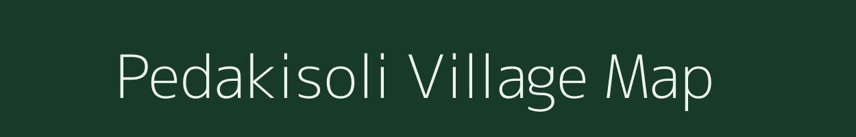 Pedakisoli village map in Chhattisgarh