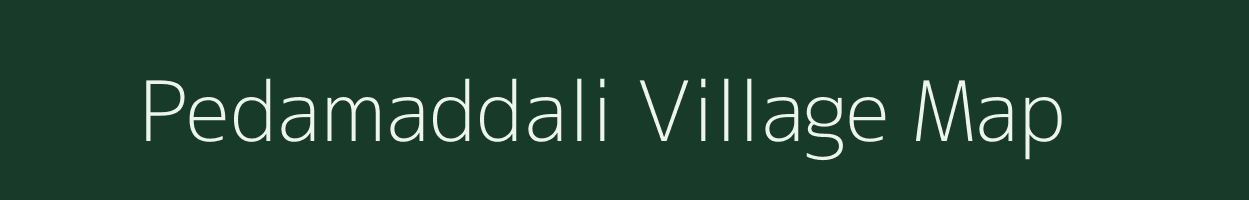 Pedamaddali village map in Andhra Pradesh