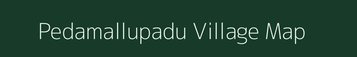 Pedamallupadu village map in Andhra Pradesh