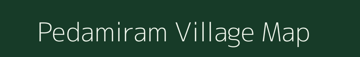 Pedamiram village map in Andhra Pradesh