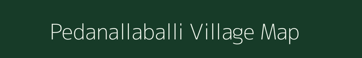 Pedanallaballi village map in Andhra Pradesh