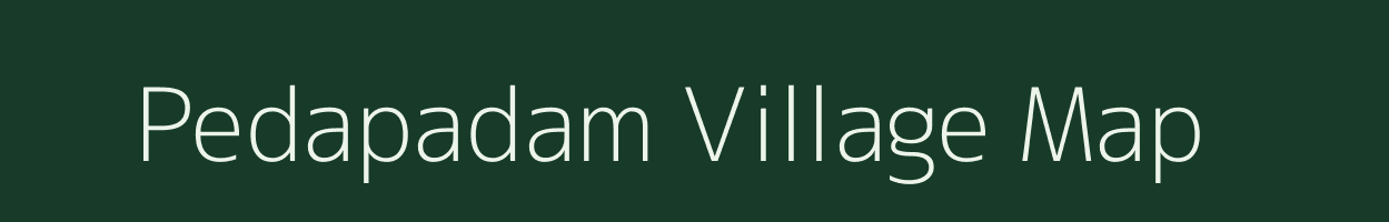 Pedapadam village map in Andhra Pradesh
