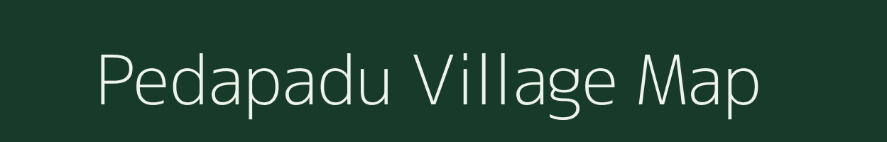 Pedapadu village map in Andhra Pradesh