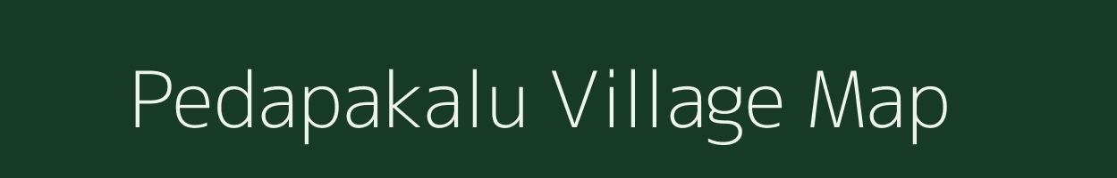 Pedapakalu village map in Andhra Pradesh