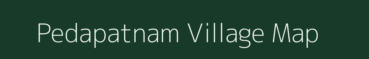 Pedapatnam village map in Andhra Pradesh