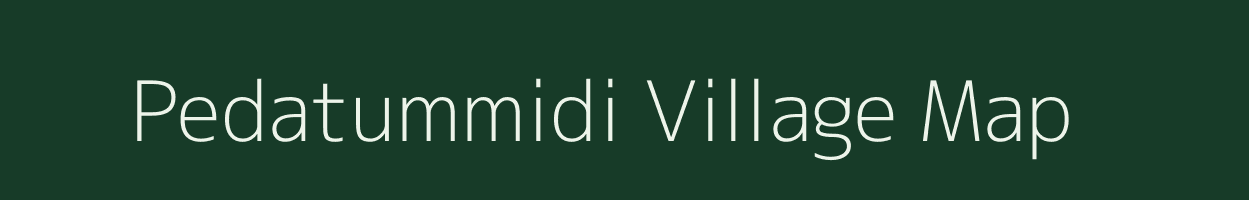 Pedatummidi village map in Andhra Pradesh