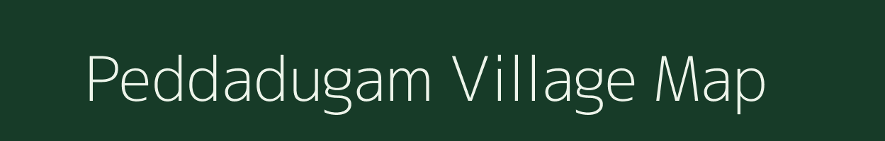 Peddadugam village map in Andhra Pradesh