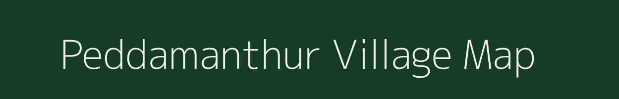 Peddamanthur village map in Andhra Pradesh