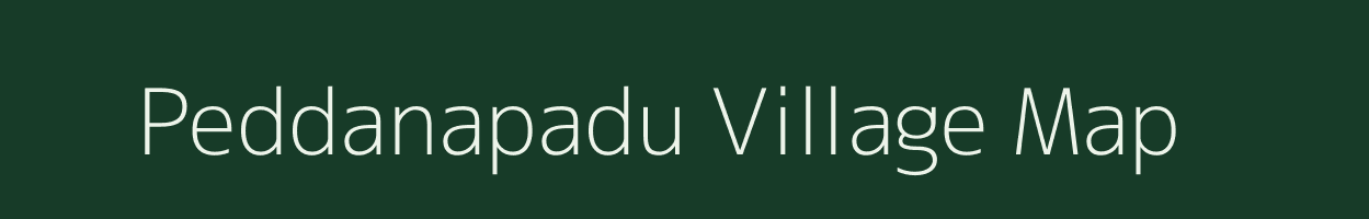 Peddanapadu village map in Andhra Pradesh