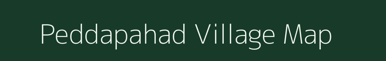 Peddapahad village map in Andhra Pradesh