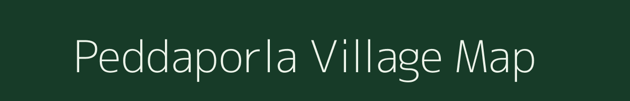 Peddaporla village map in Andhra Pradesh