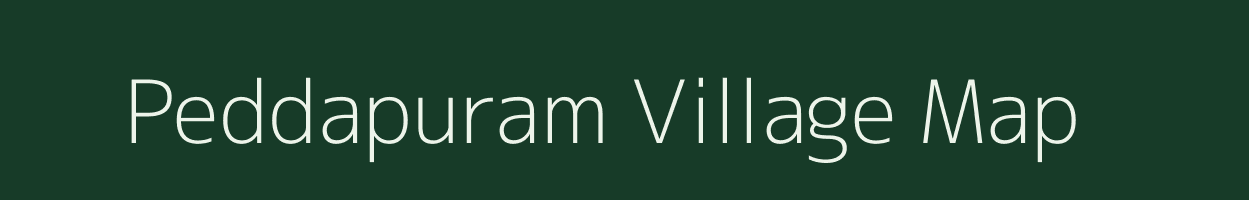 Peddapuram village map in Andhra Pradesh