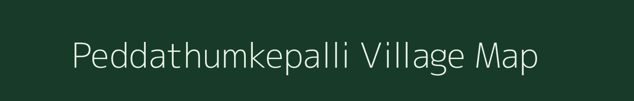 Peddathumkepalli village map in Karnataka