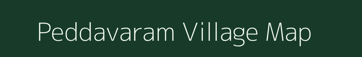 Peddavaram village map in Andhra Pradesh