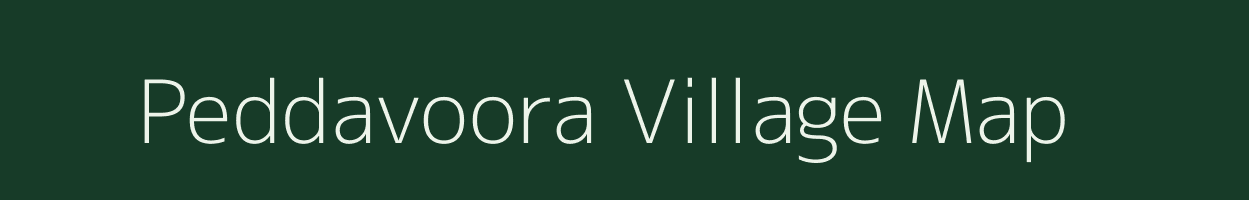 Peddavoora village map in Andhra Pradesh