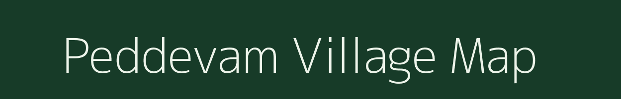 Peddevam village map in Andhra Pradesh