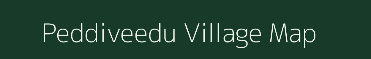 Peddiveedu village map in Andhra Pradesh