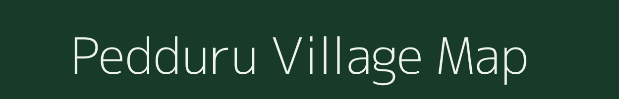 Pedduru village map in Karnataka