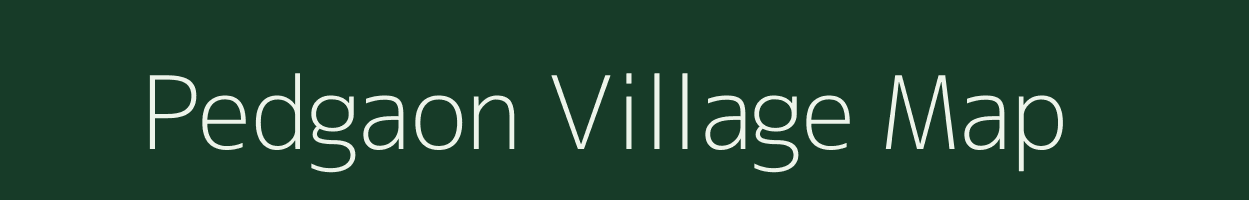 Pedgaon village map in Maharashtra