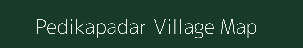 Pedikapadar village map in Odisha