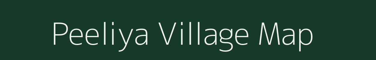 Peeliya village map in Rajasthan