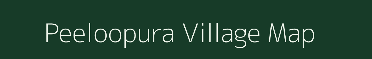 Peeloopura village map in Rajasthan