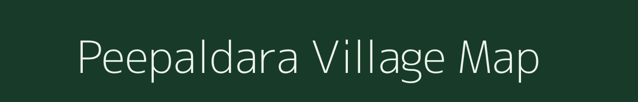 Peepaldara village map in Rajasthan