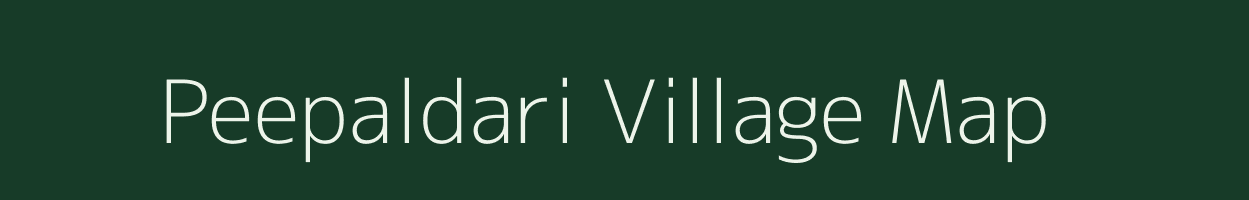 Peepaldari village map in Rajasthan