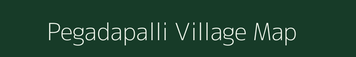 Pegadapalli village map in Odisha