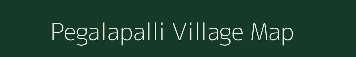 Pegalapalli village map in Karnataka