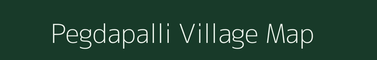 Pegdapalli village map in Chhattisgarh