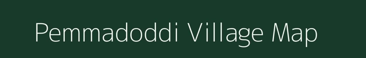 Pemmadoddi village map in Karnataka