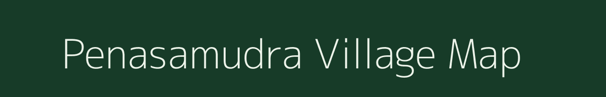 Penasamudra village map in Karnataka